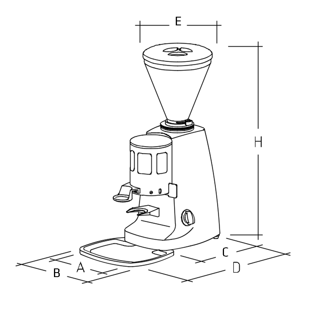 MINI SUPER-JOLLY R-1 Zeitschalter M2 für Kaffeemühle Mazzer MAJOR LUX M-1 