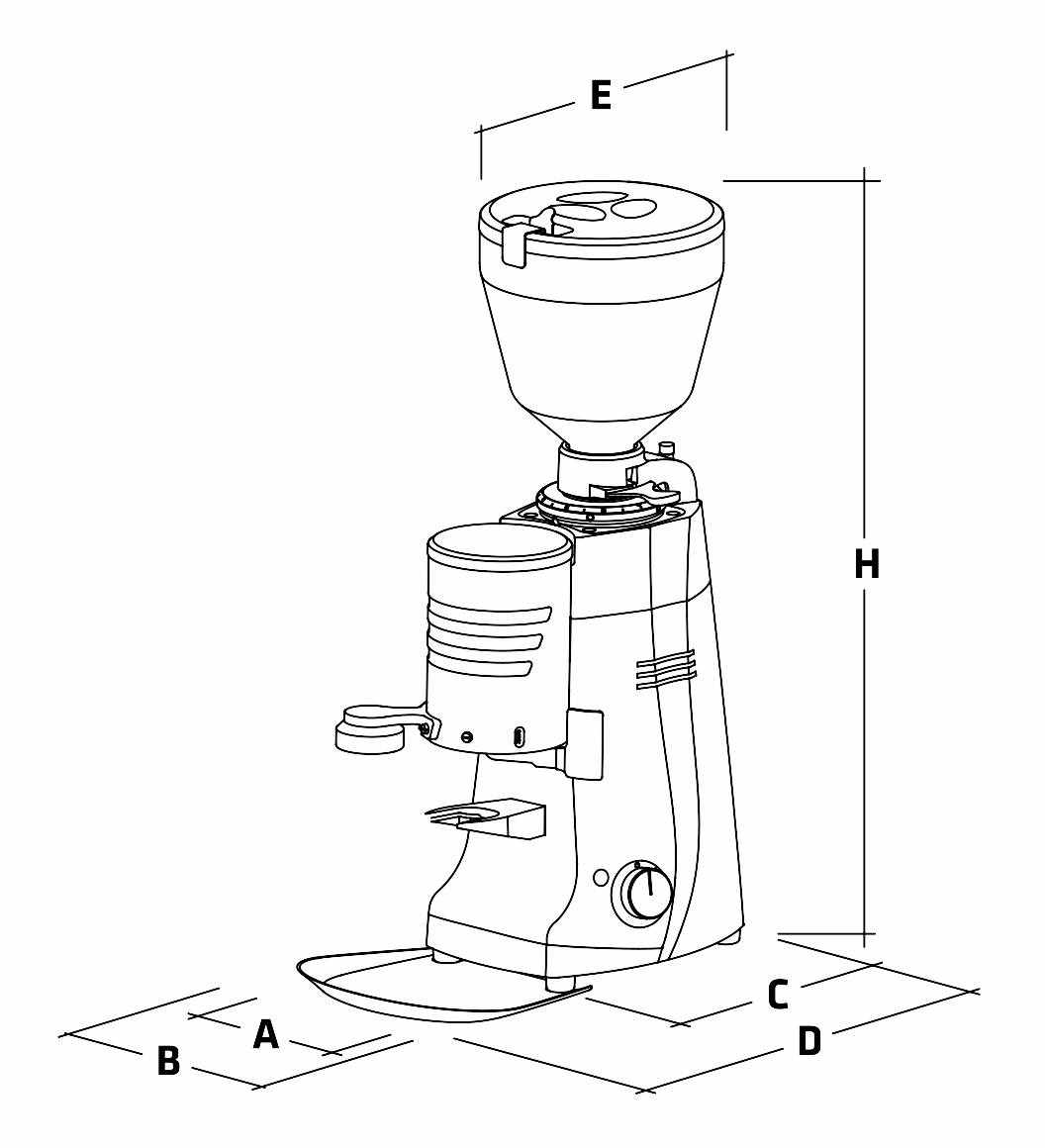 Mazzer Kony S automatic, Automatic / Bright Red