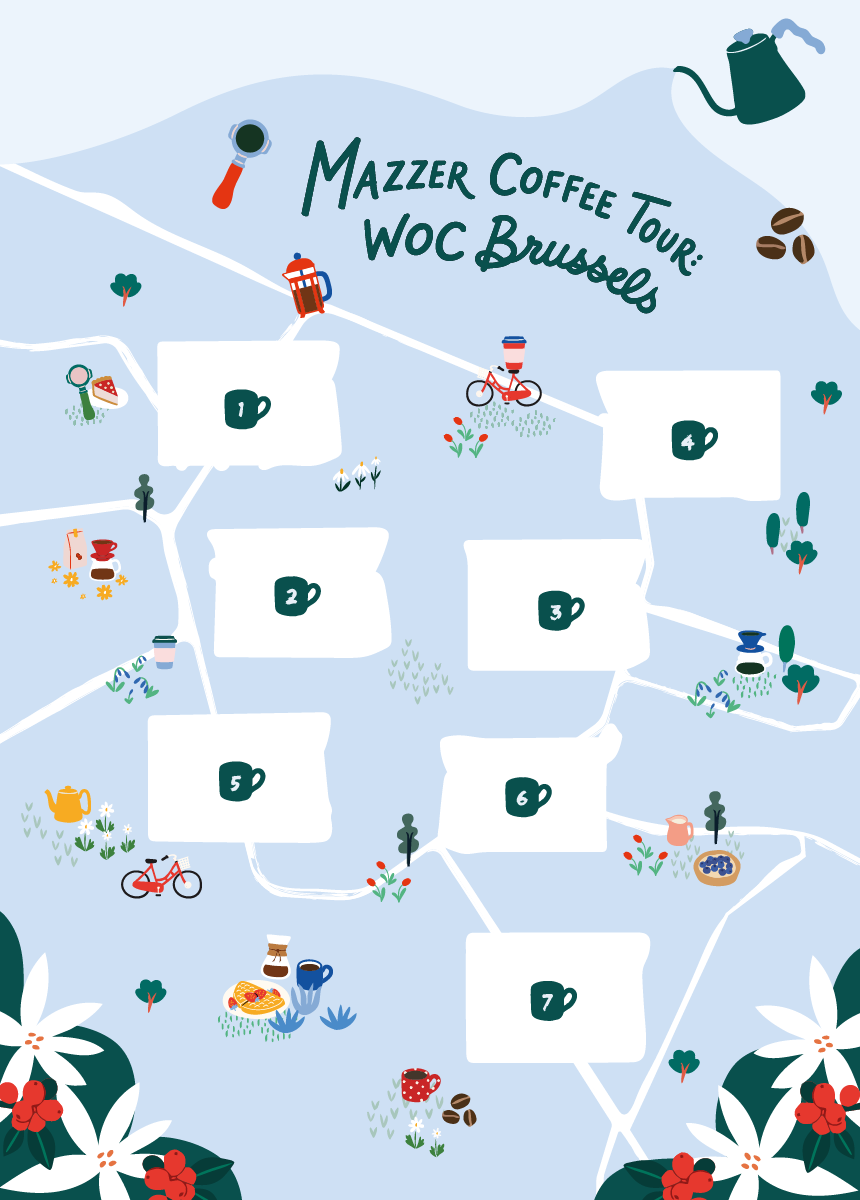 Coffee Tour Map